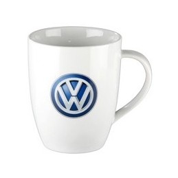 mug logo VW blanc émaillé