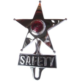 red lamp safety star...