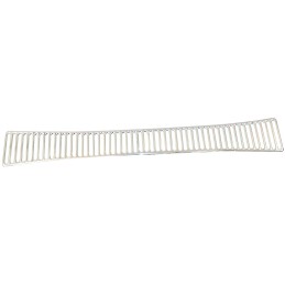 grille chromée au dessus du...