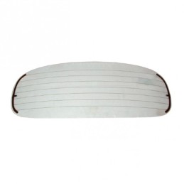 Lunette arrière claire avec...