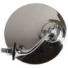 rétroviseur rond "style Lucas" de diamètre 10cm en inox poli (montage sur aile ou porte)