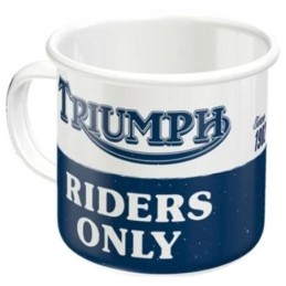 mug en tôle émaillée...