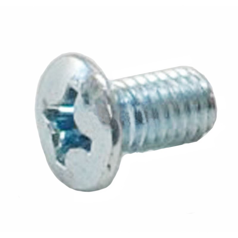 vis tête bombée fraisée M6x12 pour fixation arrêt de porte sur montant 68-