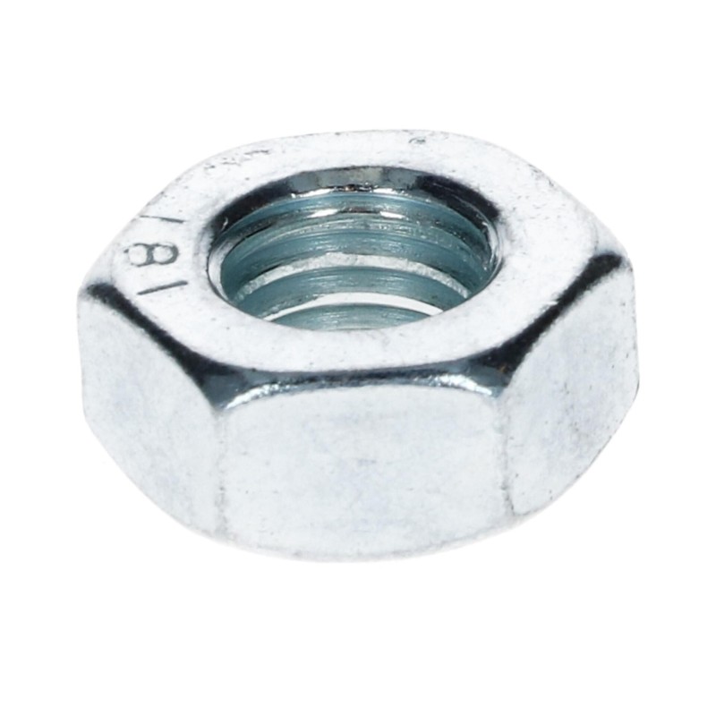 écrou hexagonal DIN 934-8 en acier zingué M10x1,5
