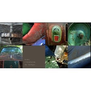 carte postale Citroën Feux, Capots (210x105mm)