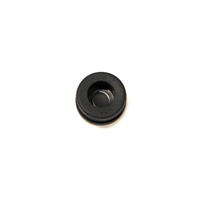 passe-fil obturé à percer jusqu’à diam 6mm intérieur (diam ext 13mm pour trou de 10mm)