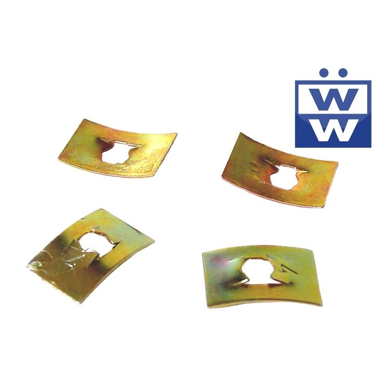 set de 4 clips d’emblême arrière 68-