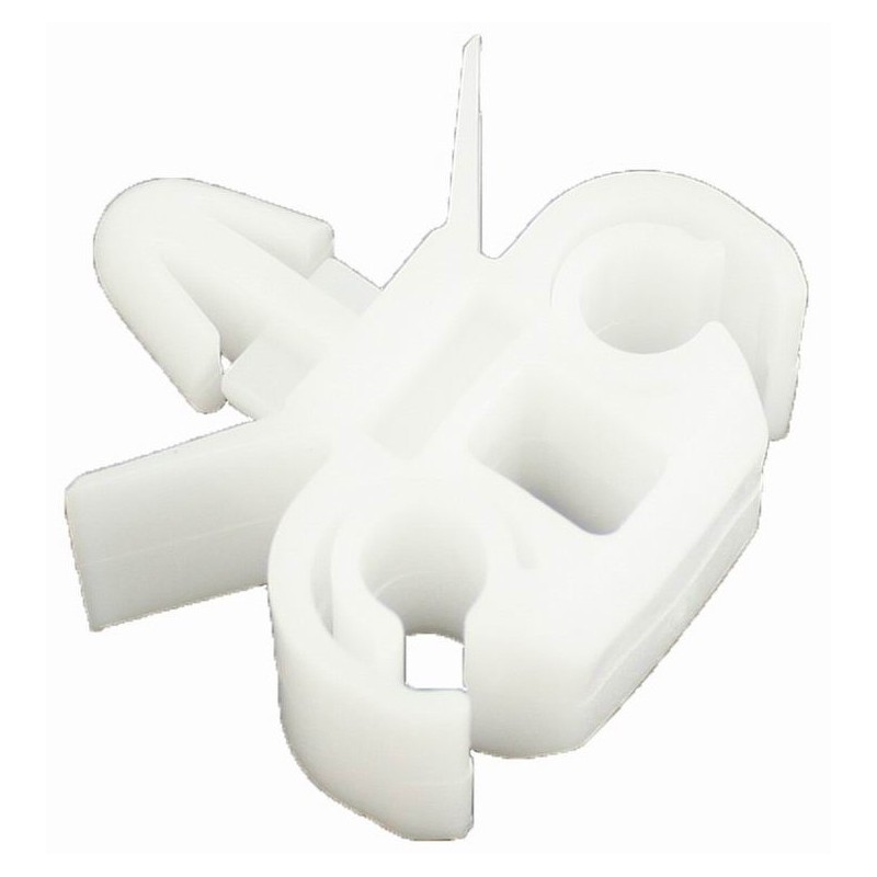 clip de maintien de 2 tuyaux rigides de frein sur chassis