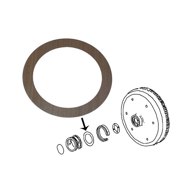 câle de jeu axial épaisseur 0.32mm 1.6 CT 5/79-12/82