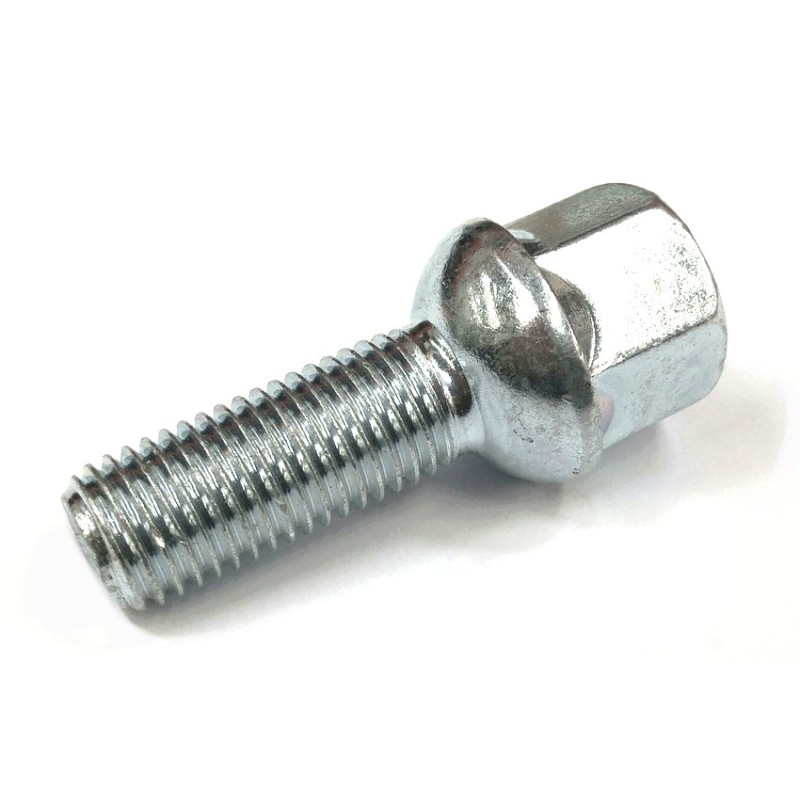 boulon de roue à appui bombé (12x1,5) longueur de filetage 3...