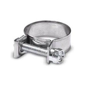 collier de serrage inox type mini pour durite diam. extérieur 19-21mm