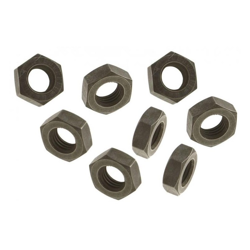 set de 8 écrous de vis de réglage de culbuteur (diam 8 mm)