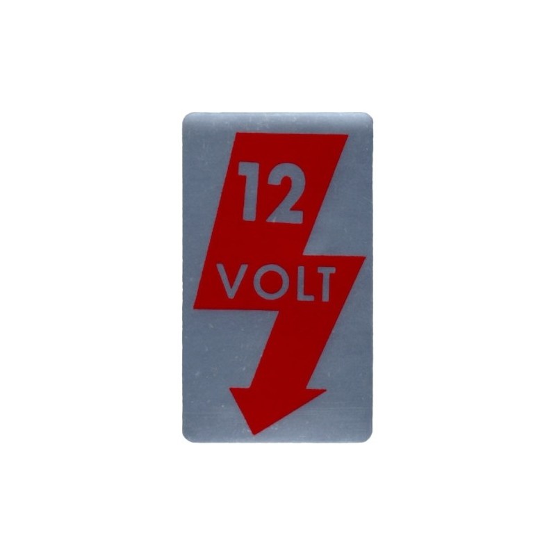 autocollant de montant de porte 12 volts