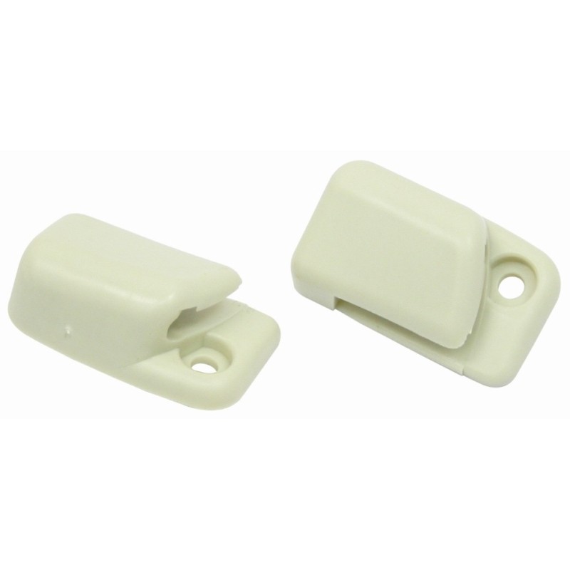 set de 2 supports de pare-soleil blanc 68-74