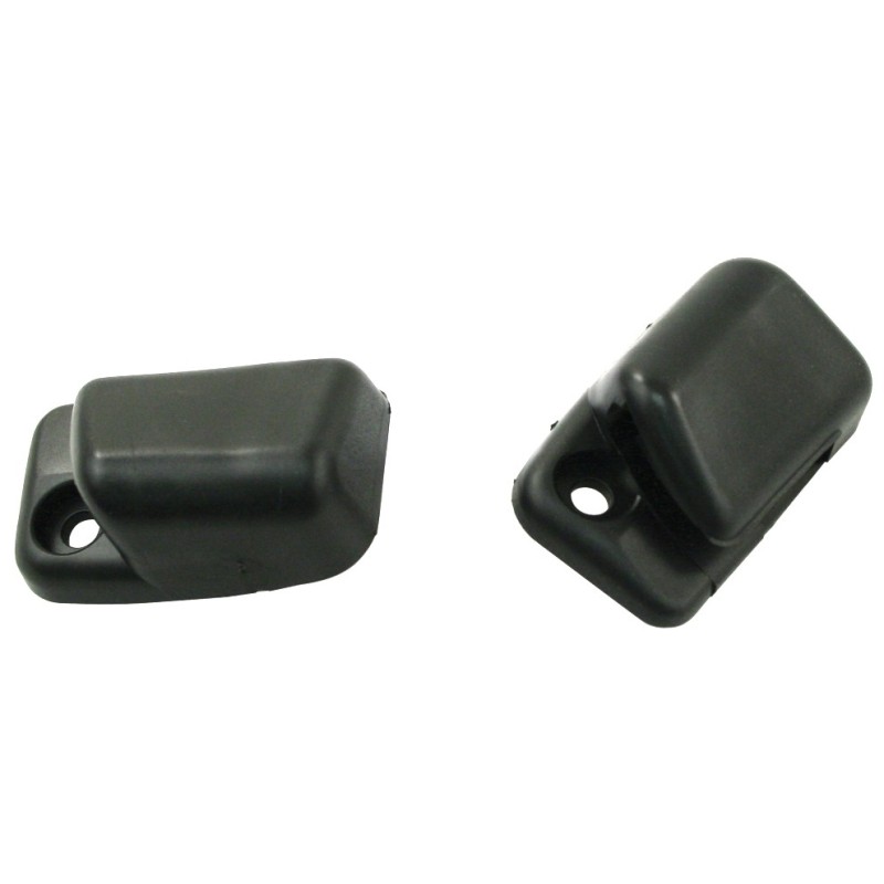 set de 2 supports de pare-soleil noir 8/67-