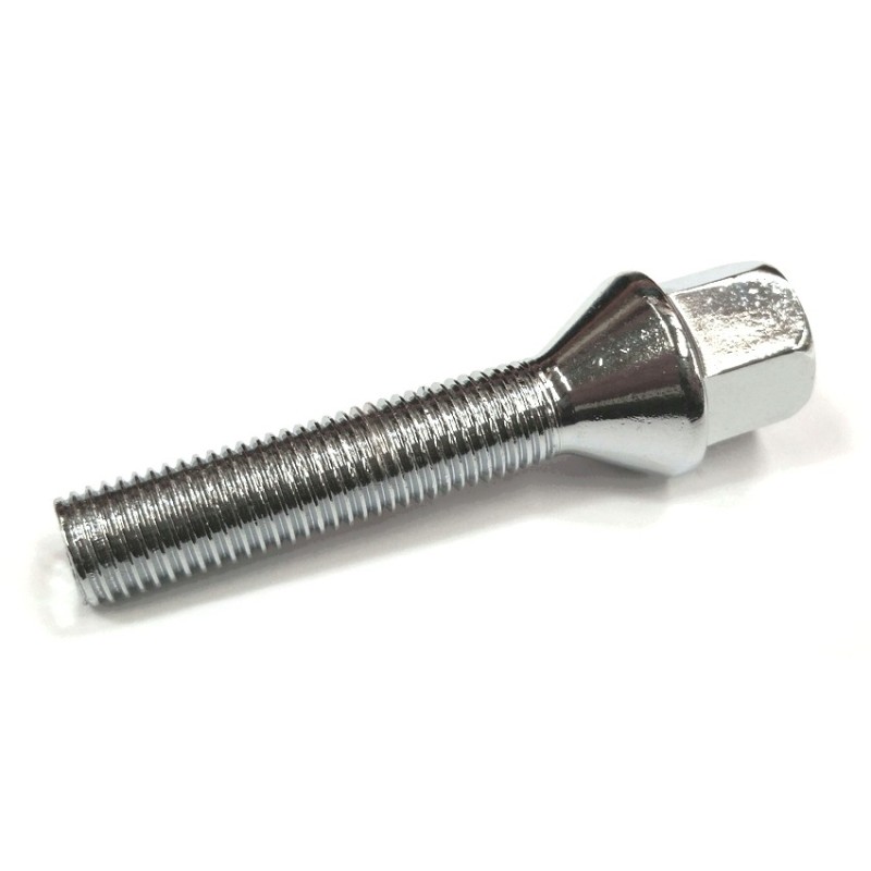 boulon de roue à appui conique (12x1,5) longueur de filetage...