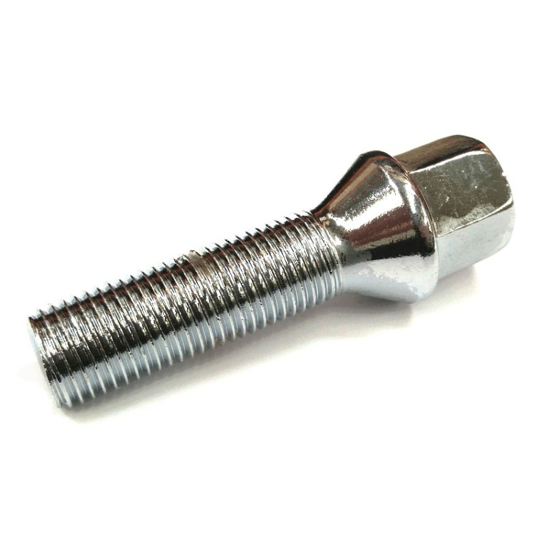 boulon de roue chromé à appui conique (14x1,5) pour jantes B...