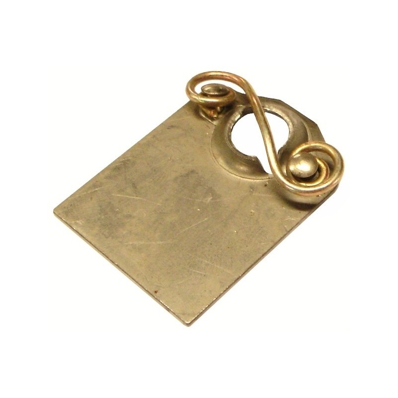 plaquette + ressort pour fixation rapide ZUS réf U640040