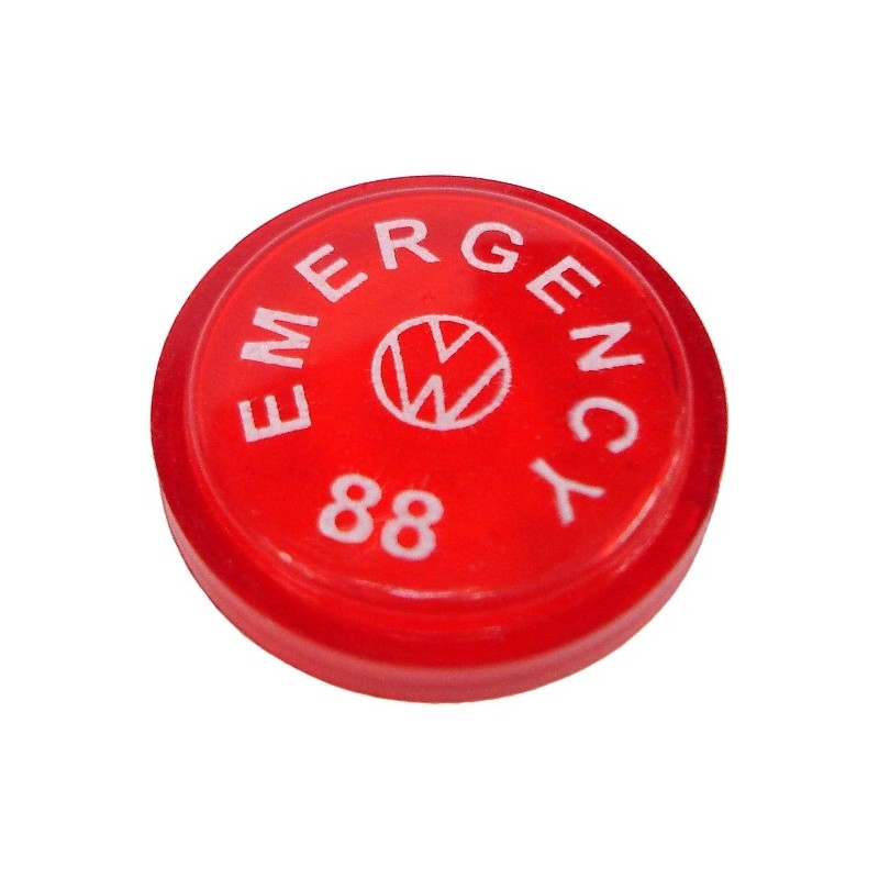 pastille d’interrupteur de warning 7/67- sauf 1303