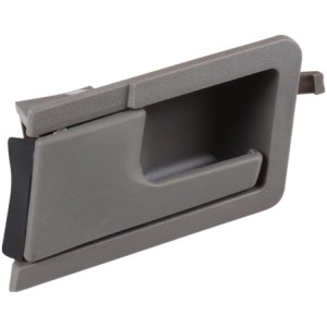 poignée grise de porte...