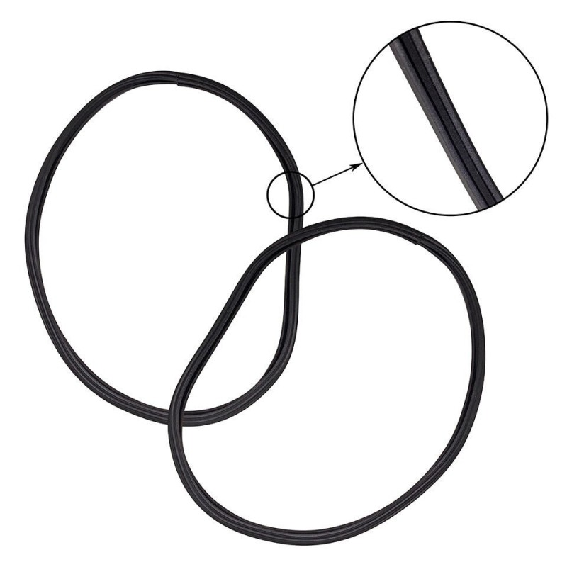 set de 2 joints de glaces de phares 68-72 (pour phare à cerc...