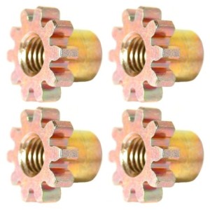 set de 4 molettes crantées...