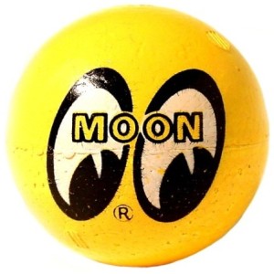 boule d'antenne MOON jaune...