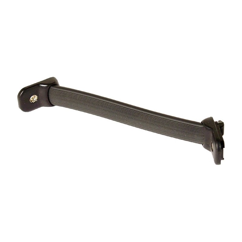 poignée-lanière de porte avant noire avec pieds noirs