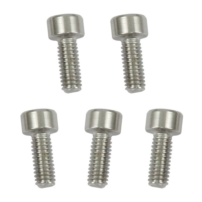 set de 5 vis inox pour cache-moyeux à visser