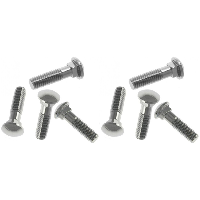 set de 8 vis de pare-choc 8x31 chromées