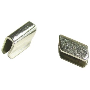 set de 2 finitions de baguette chromée réf 14-17210