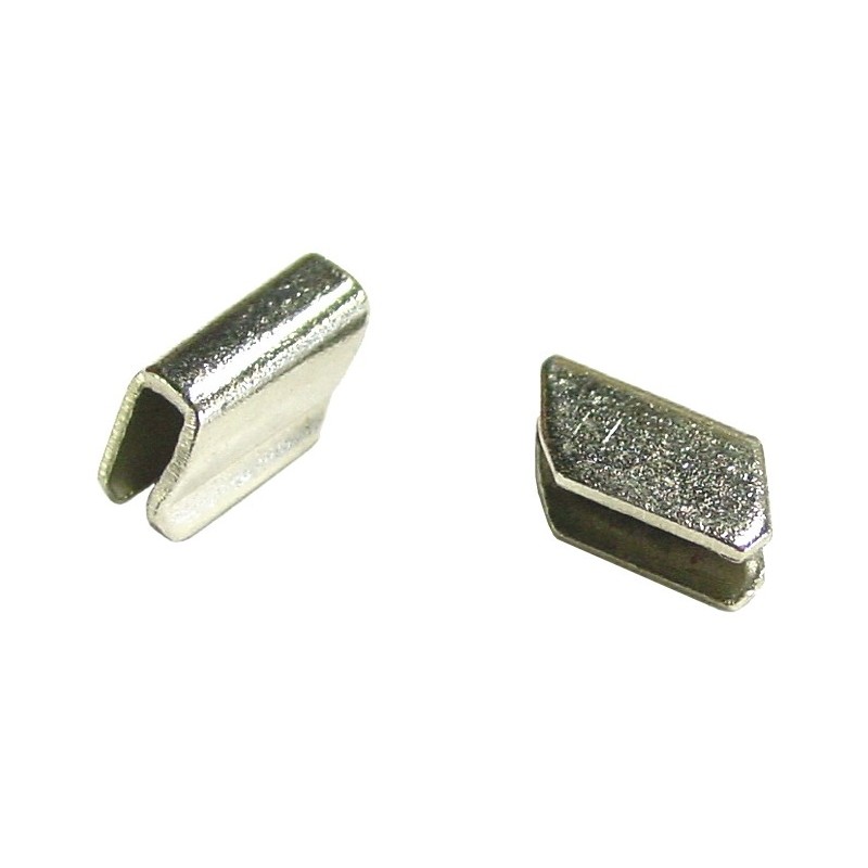 set de 2 finitions de baguette chromée réf 14-17210