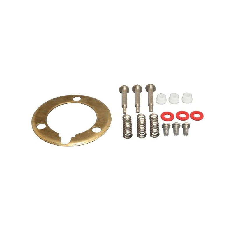 set de montage (16 pièces) pour cerclage de volant chromé 8/71-