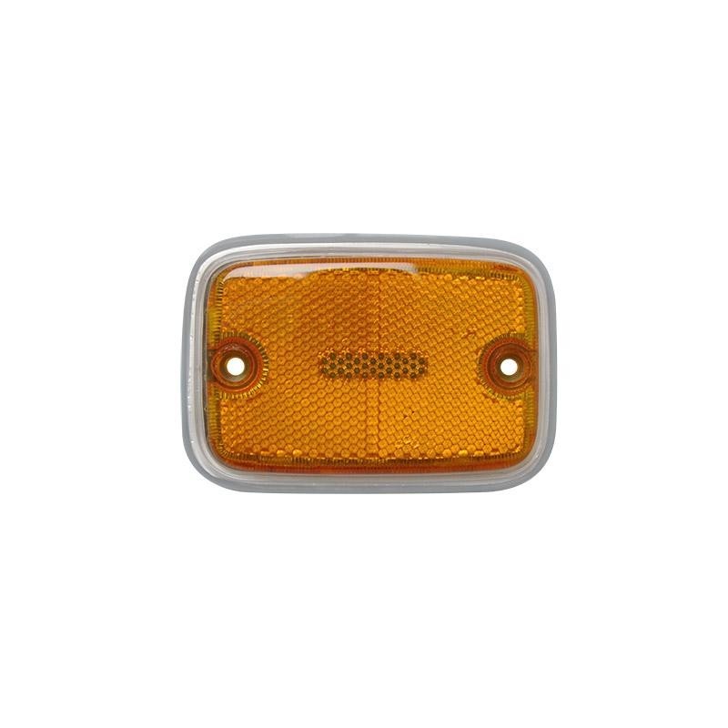 glace orange de réflecteur avant avec pied gris pour T2B 70-79