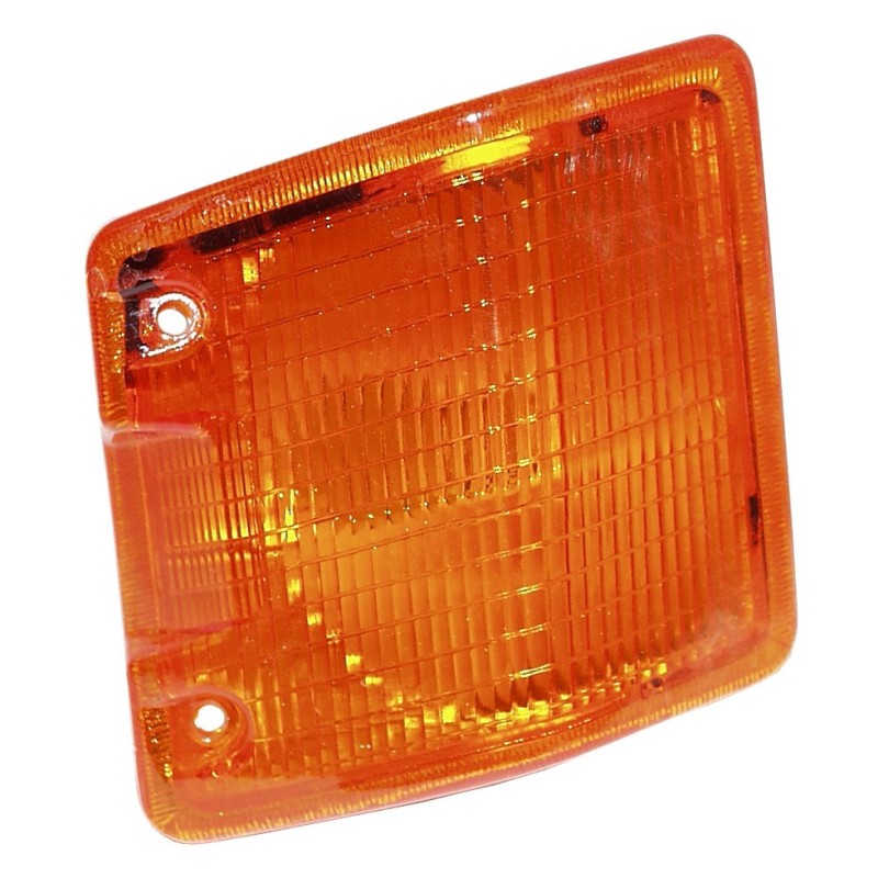 vitre de clignotant avant droit orange