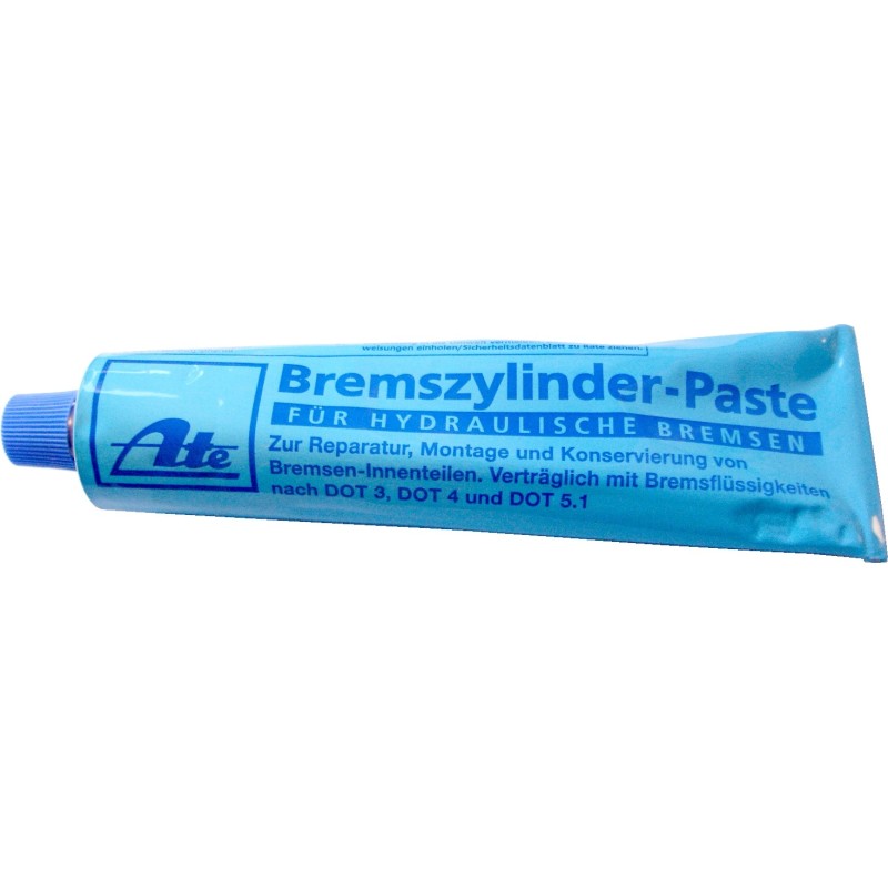 graisse de freinage pour pistons d'étriers, de maitre-cylindre, de cylindre de roue en tube de 180grs