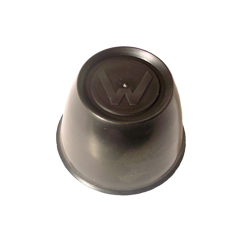 cache moyeu pour jante «CHAMPIONNE DU MONDE» en plastic noir