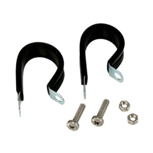 set de 2 fixations de plaque d'immatriculation sur pare-choc style US