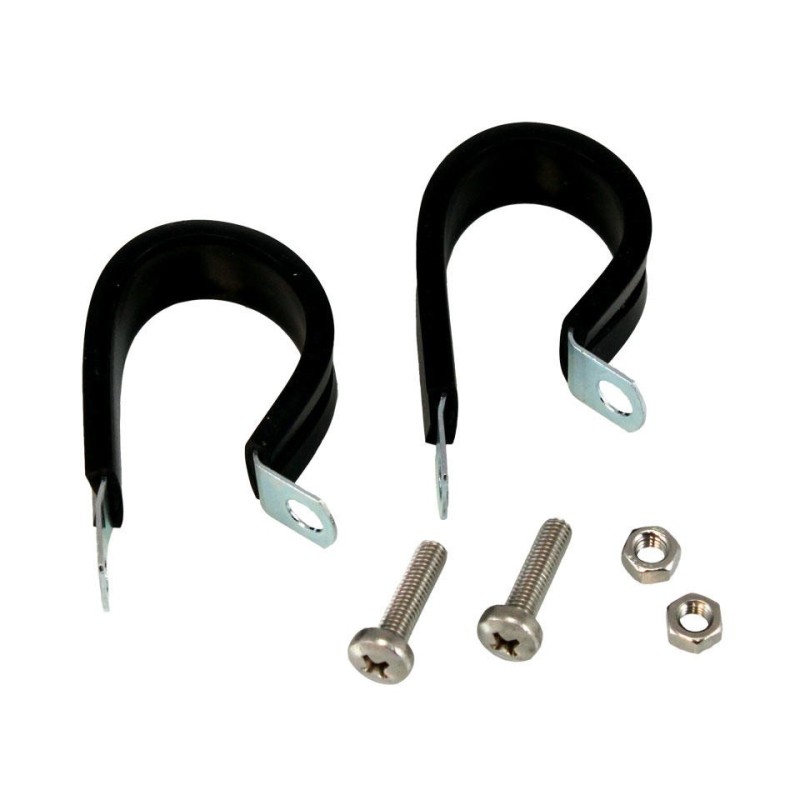 set de 2 fixations de plaque d'immatriculation sur pare-choc style US