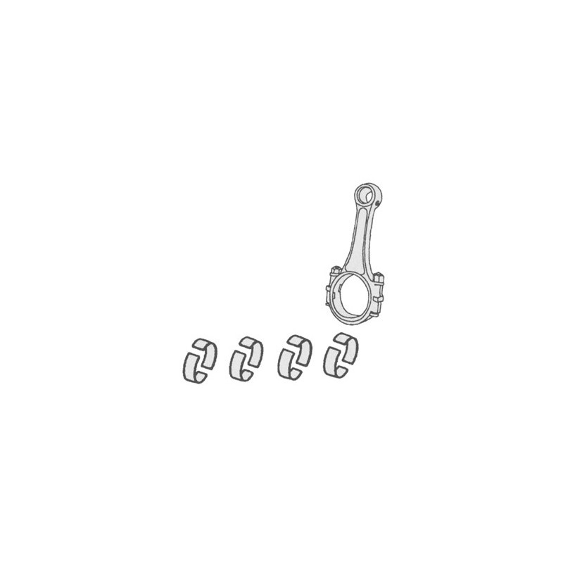 coussinets de bielle 0.75mm 1.6 CT 5/79-12/82