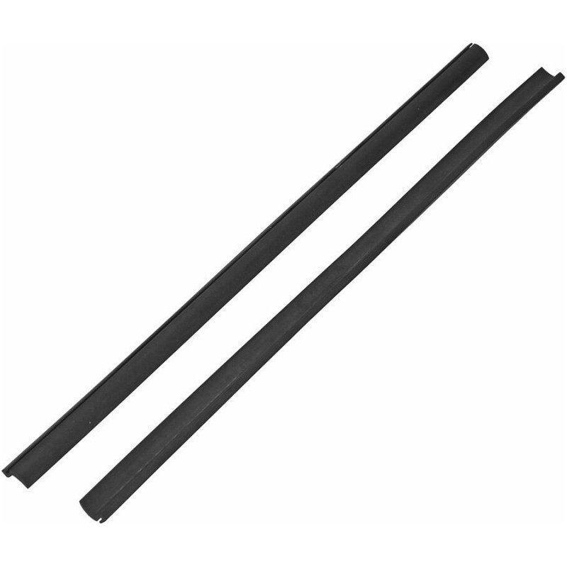 set de 2 joints verticaux de vitre arrière fixe 56-59