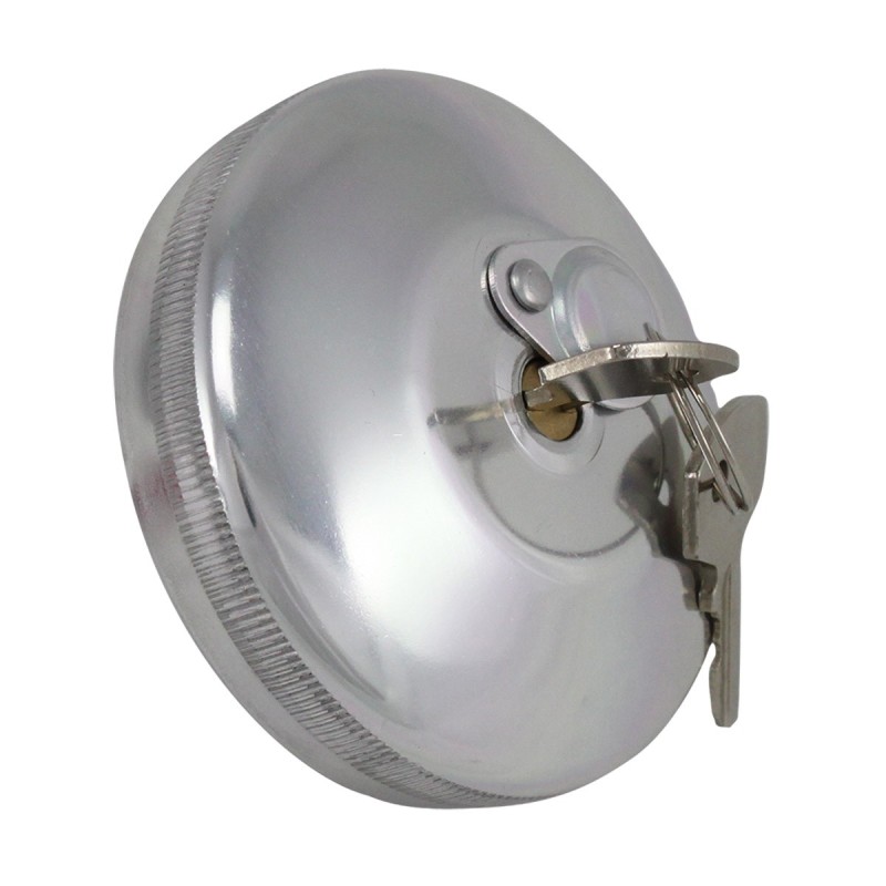 bouchon de réservoir 68-7/71 (en inox poli, à clés)