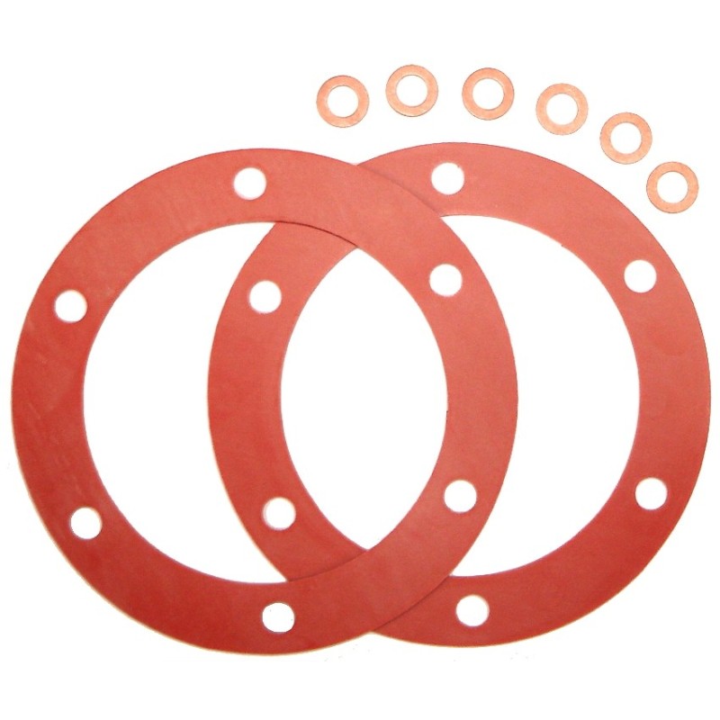 kit joints de plaque de vidange en silicone pour moteur pied moulé 25-30cv