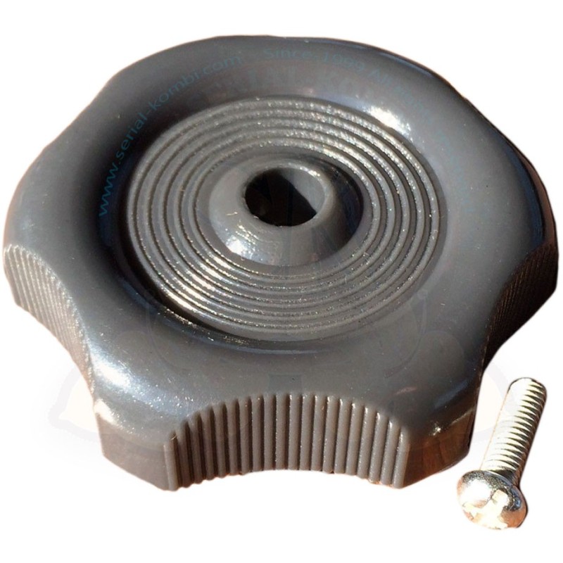 molette grise de compas d'ouverture de lanterneau-vantaux