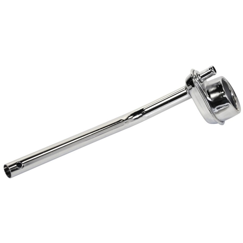 remplissage d’huile chromé avec tuyau d’écoulement (sans bou...