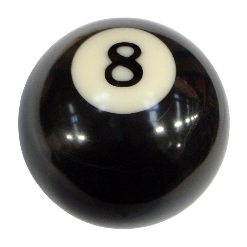 pommeau de levier de vitesse boule de billard 8