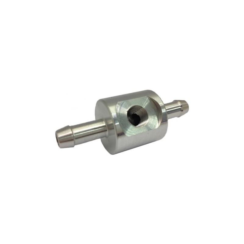 adaptateur en aluminium de mano de pression d'essence pour raccords en 8mm