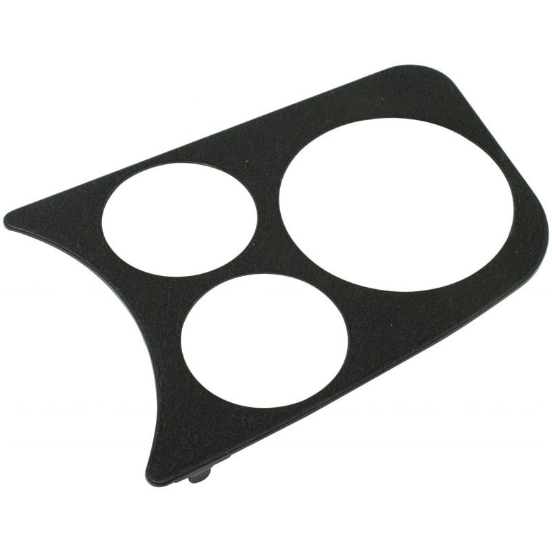 couvre tableau de bord noir gauche 2 trous + 1 trou pour com...