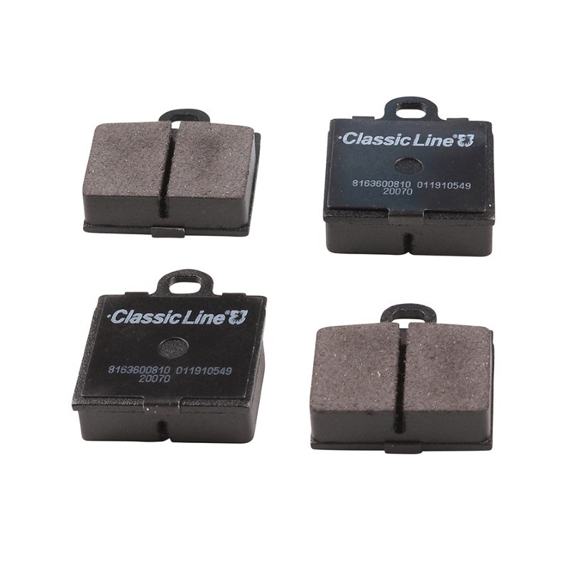 set de 4 plaquettes de freins 8/65-7/71 (inclus 1302)