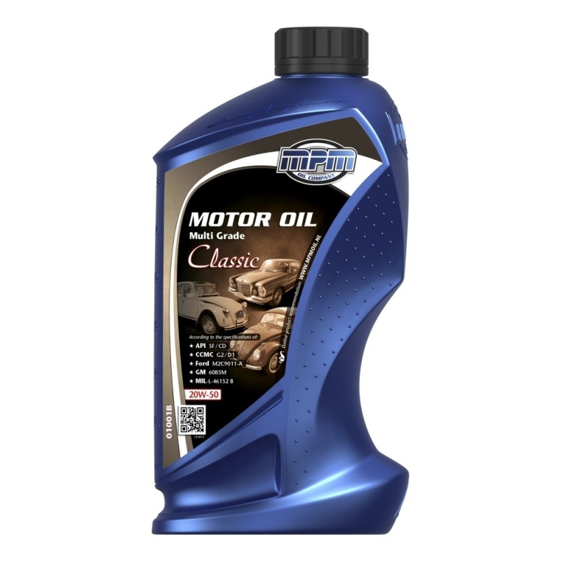 huile multigrade 20W50 1 litre remplace la ref C50100